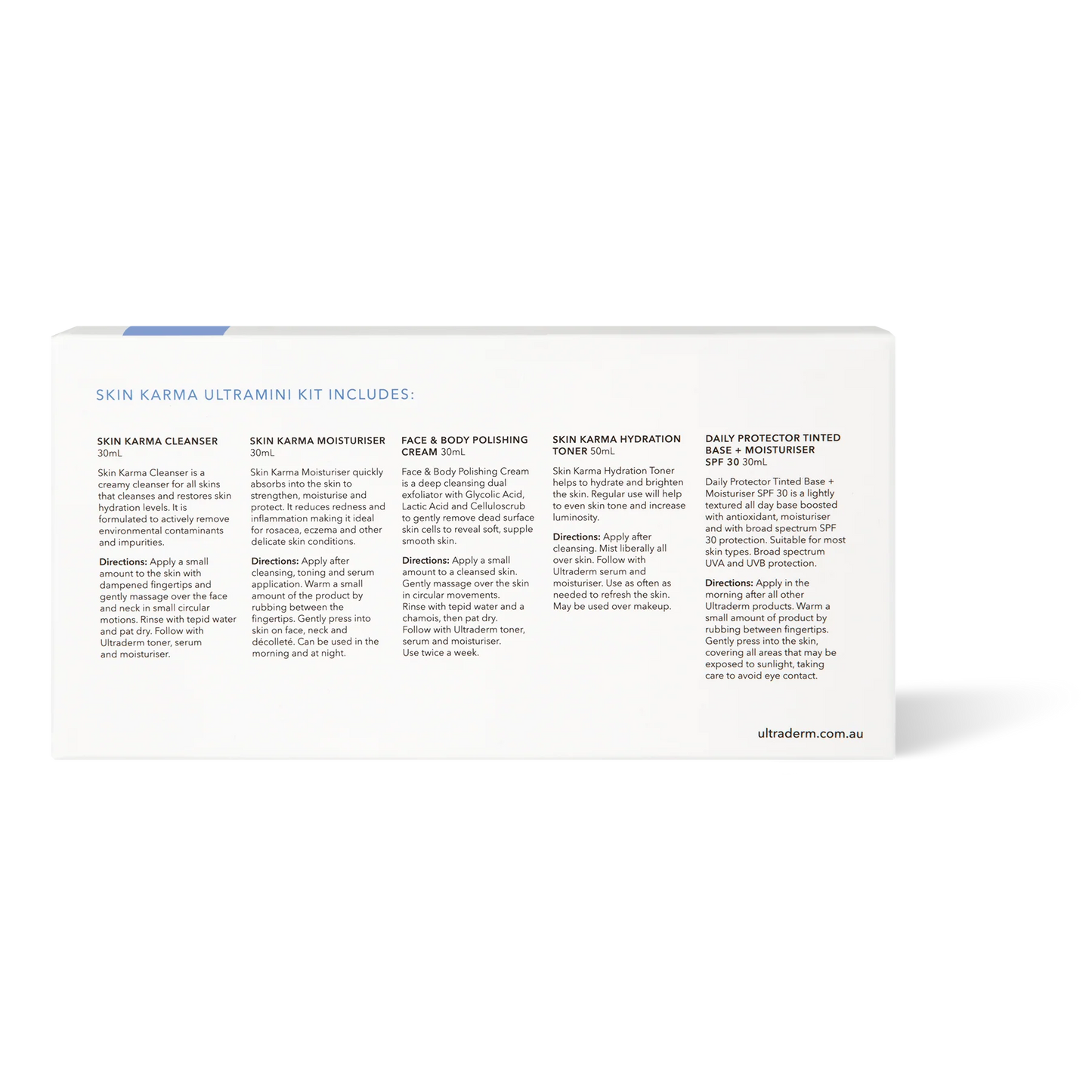 Ultraderm Mini Kits